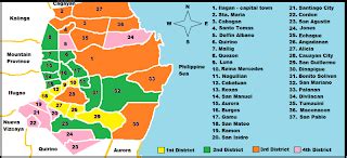 List of Municipalities, Towns and Cities in Isabela, Region 2 .